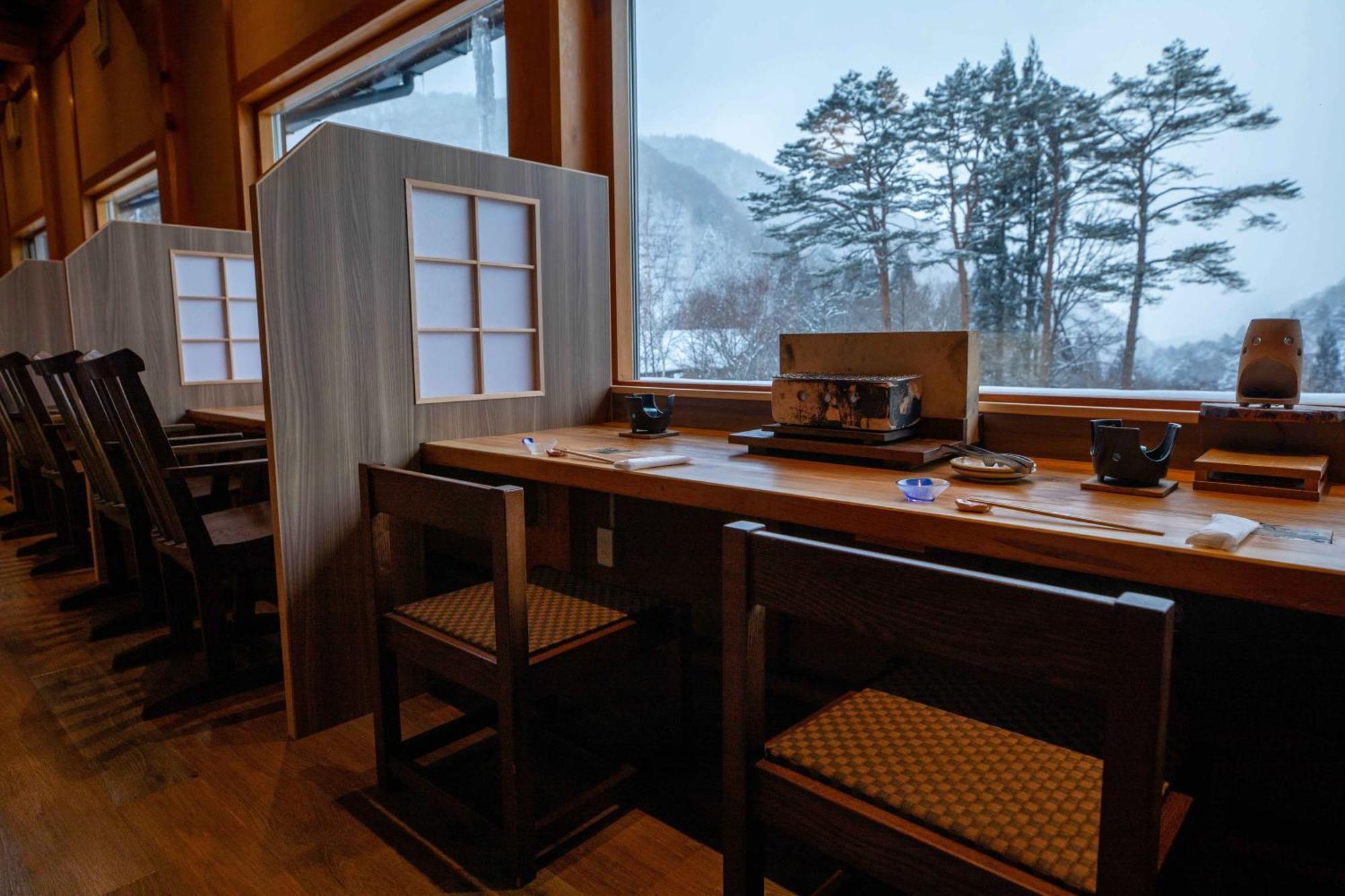 Miyama Ouan Kyoritsu Resort Takayama  Ngoại thất bức ảnh A traditional Japanese restaurant