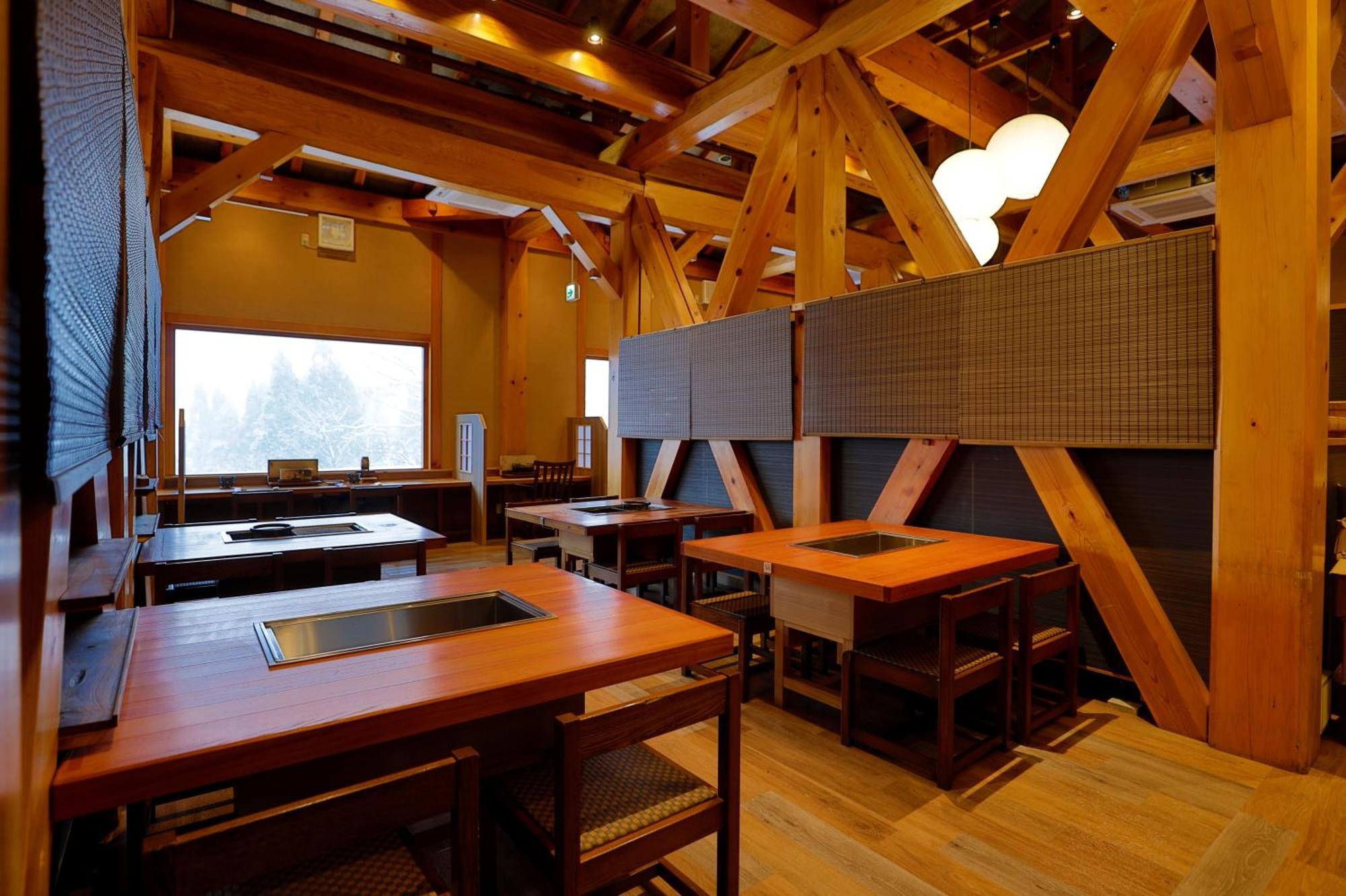 Miyama Ouan Kyoritsu Resort Takayama  Ngoại thất bức ảnh Interior of a restaurant in Japan
