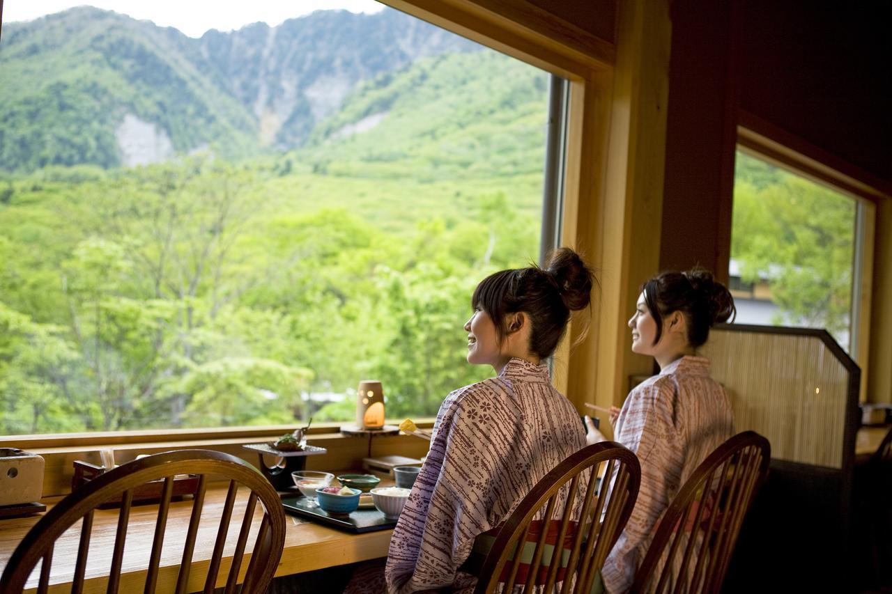 Miyama Ouan Kyoritsu Resort Takayama  Ngoại thất bức ảnh A view of Mount Yōtei from a restaurant in Niseko