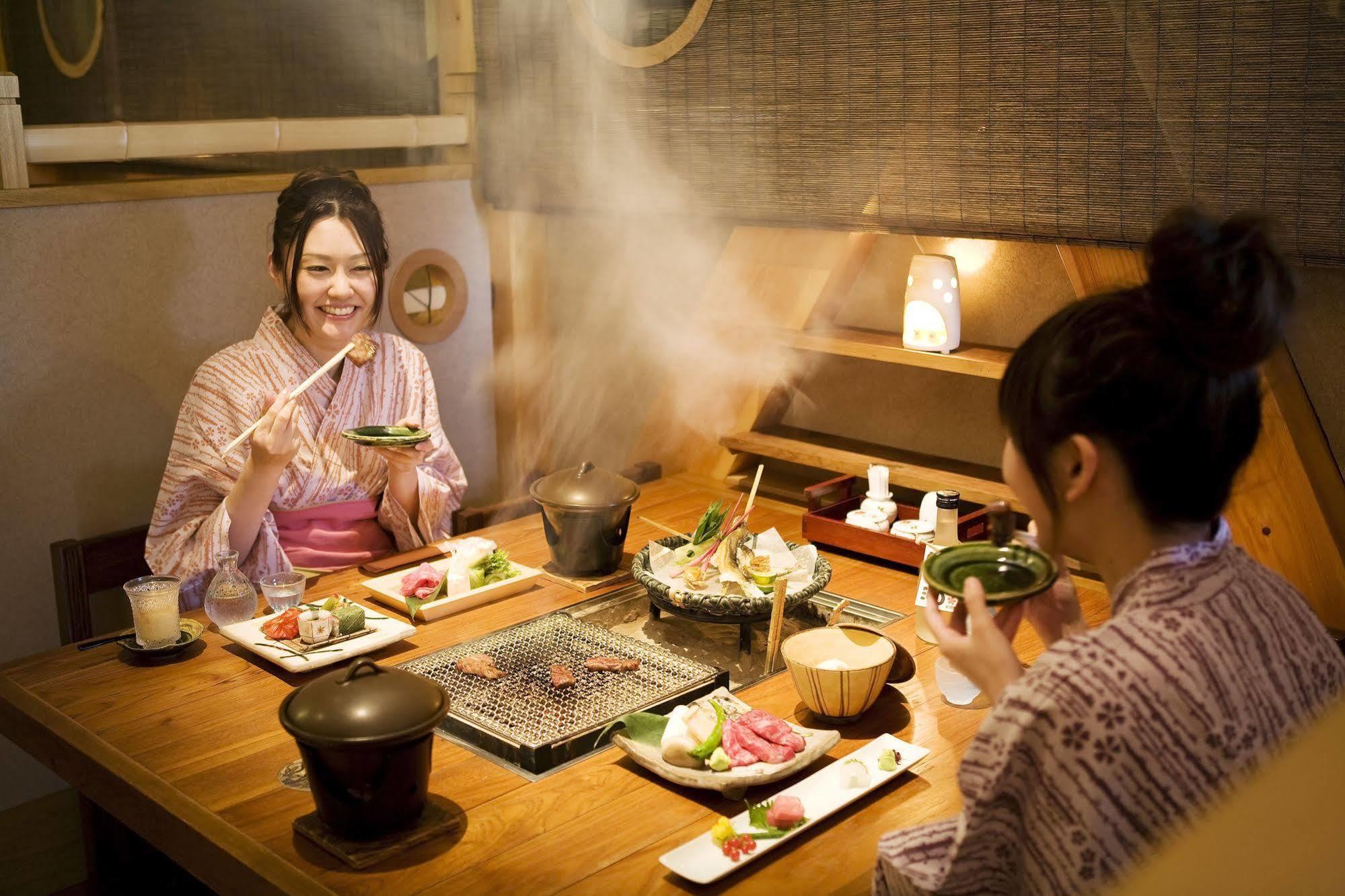 Miyama Ouan Kyoritsu Resort Takayama  Ngoại thất bức ảnh A Japanese meal
